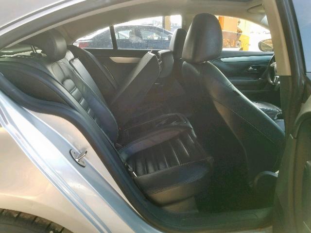 WVWHL73C49E543294 - 2009 VOLKSWAGEN CC LUXURY SILVER photo 6