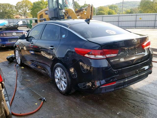 5XXGT4L3XGG026892 - 2016 KIA OPTIMA LX BLACK photo 3