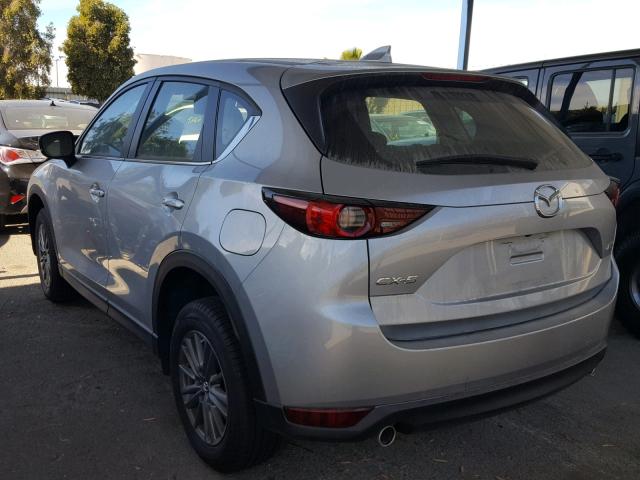 JM3KFABM3J0301108 - 2018 MAZDA CX-5 SPORT SILVER photo 3