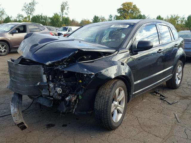 1B3CB4HA2AD663724 - 2010 DODGE CALIBER SX BLACK photo 2