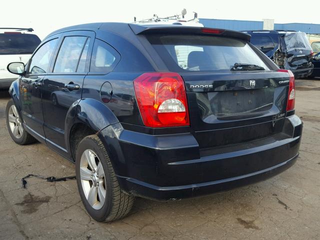 1B3CB4HA2AD663724 - 2010 DODGE CALIBER SX BLACK photo 3