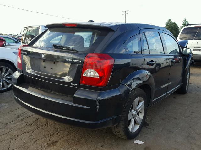 1B3CB4HA2AD663724 - 2010 DODGE CALIBER SX BLACK photo 4