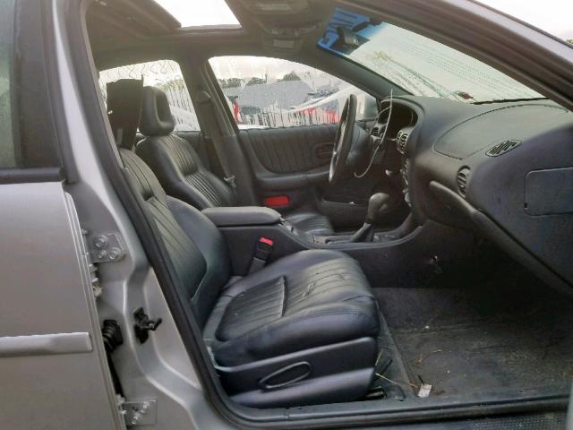 1G2WP52K22F190583 - 2002 PONTIAC GRAND PRIX GRAY photo 5