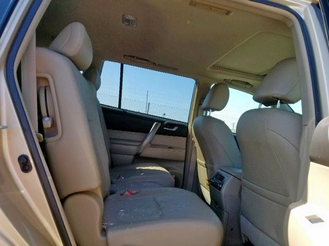 JTEES43A092117327 - 2009 TOYOTA HIGHLANDER GOLD photo 6