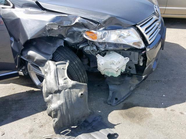 4T3ZK11A19U013170 - 2009 TOYOTA VENZA GRAY photo 9