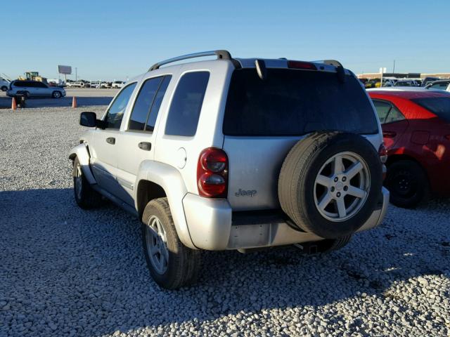 1J4GK58K86W269441 - 2006 JEEP LIBERTY LI SILVER photo 3