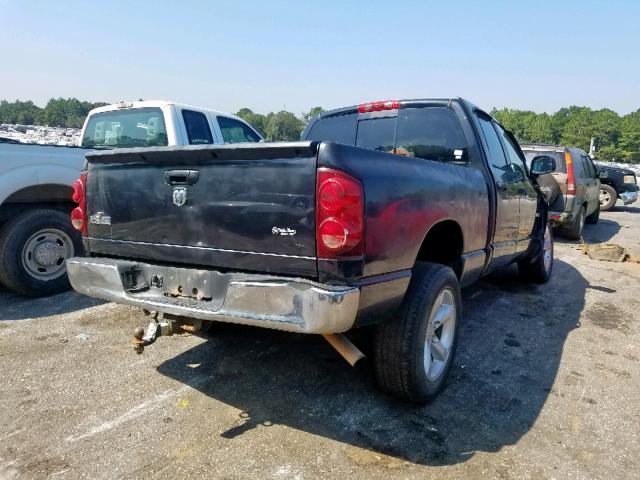 1D7HA18258J158728 - 2008 DODGE RAM 1500 S BLACK photo 4