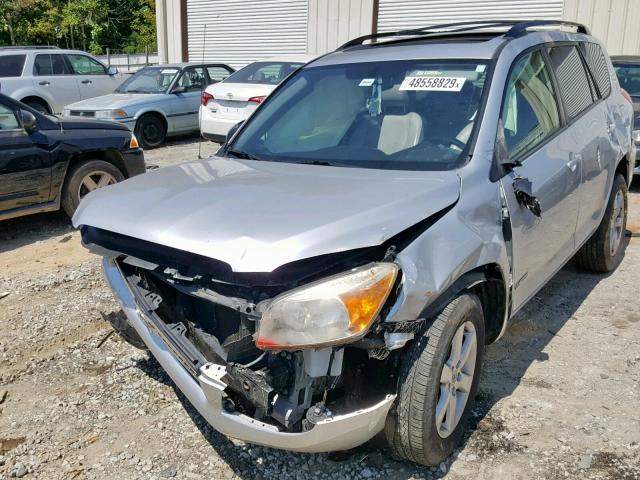 JTMZD31V685114185 - 2008 TOYOTA RAV4 LIMIT SILVER photo 2