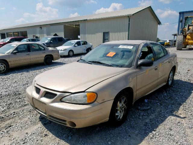 1G2NF52E63C105224 - 2003 PONTIAC GRAND AM S BEIGE photo 2