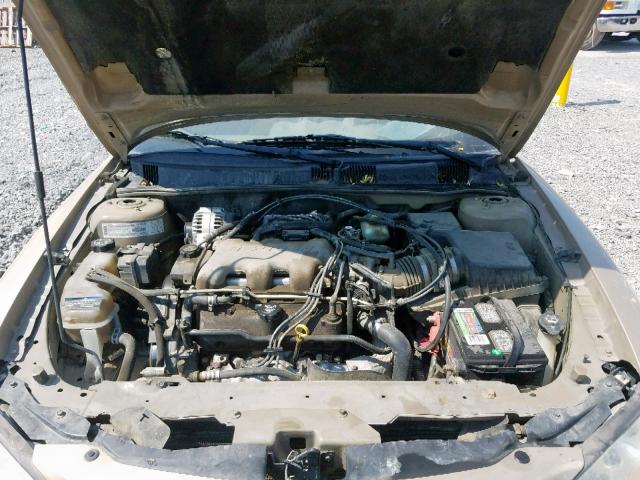 1G2NF52E63C105224 - 2003 PONTIAC GRAND AM S BEIGE photo 7