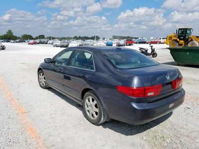 1HGCM66595A056660 - 2005 HONDA ACCORD EX GRAY photo 3