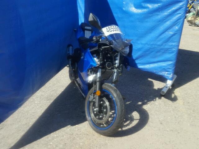 JKAEXKH13JDA09986 - 2018 KAWASAKI EX400 BLUE photo 1