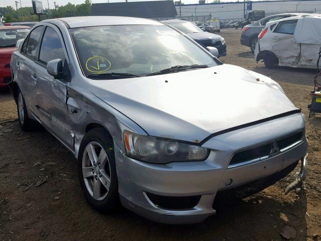 JA3AU26UX8U019379 - 2008 MITSUBISHI LANCER ES SILVER photo 1