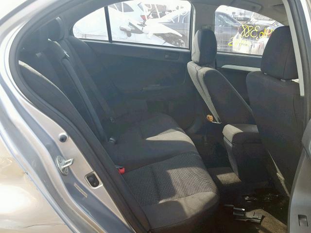 JA3AU26UX8U019379 - 2008 MITSUBISHI LANCER ES SILVER photo 6