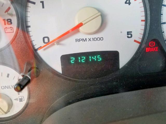 3D7KU28C24G102740 - 2004 DODGE RAM 2500 S Կապույտ լուսանկար 8