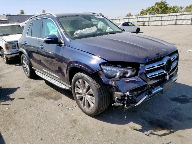 4JGFB4KE3LA081803 - 2020 MERCEDES-BENZ GLE 350 4M BLUE photo 1