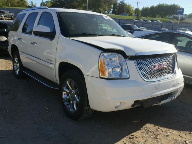 1GKFK63858J187108 - 2008 GMC YUKON DENA WHITE photo 1