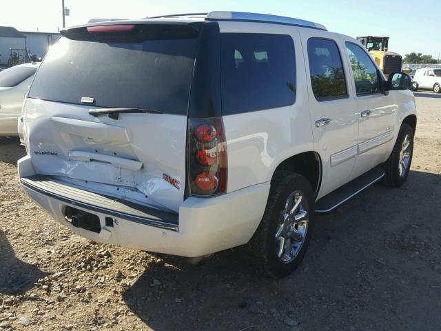 1GKFK63858J187108 - 2008 GMC YUKON DENA WHITE photo 4