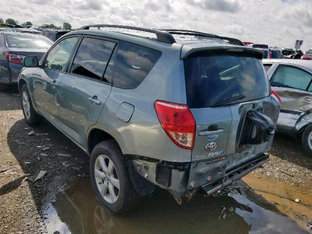 JTMBK31V585069733 - 2008 TOYOTA RAV4 LIMIT TEAL photo 3