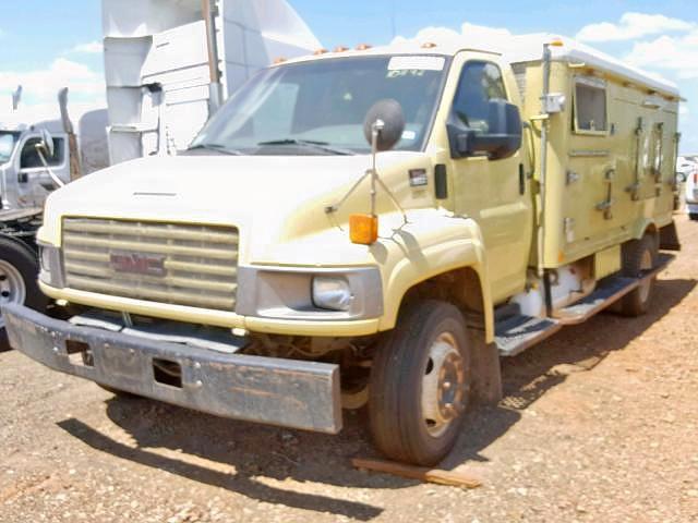 1GDJ5C1G49F410292 - 2009 GMC C5500 C5C0 YELLOW photo 2