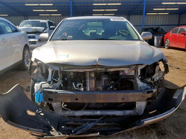 4T1BE46K47U031406 - 2007 TOYOTA CAMRY CE TAN photo 9