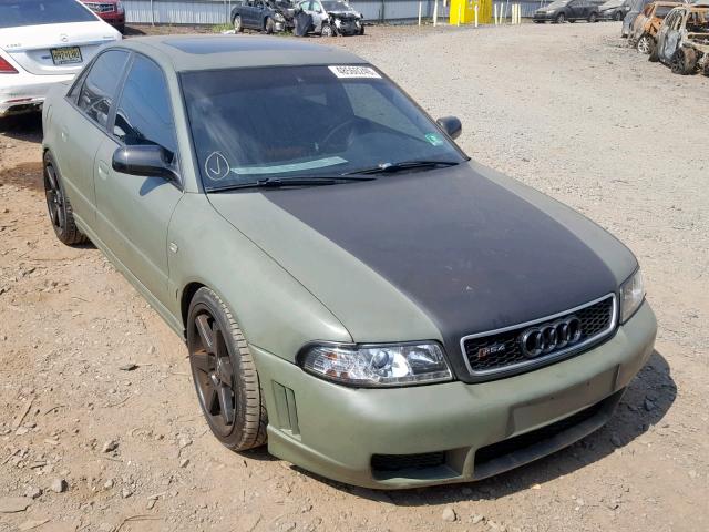 WAURD68D91A086519 - 2001 AUDI S4 2.7 QUA GREEN photo 1