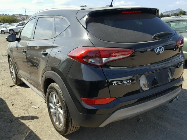 KM8J33A2XHU442068 - 2017 HYUNDAI TUCSON LIM BLACK photo 3