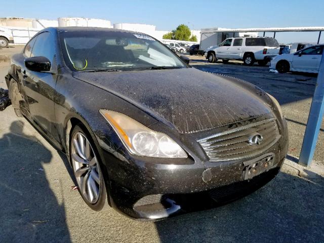 JNKCV64EX8M123816 - 2008 INFINITI G37 BASE BLACK photo 1