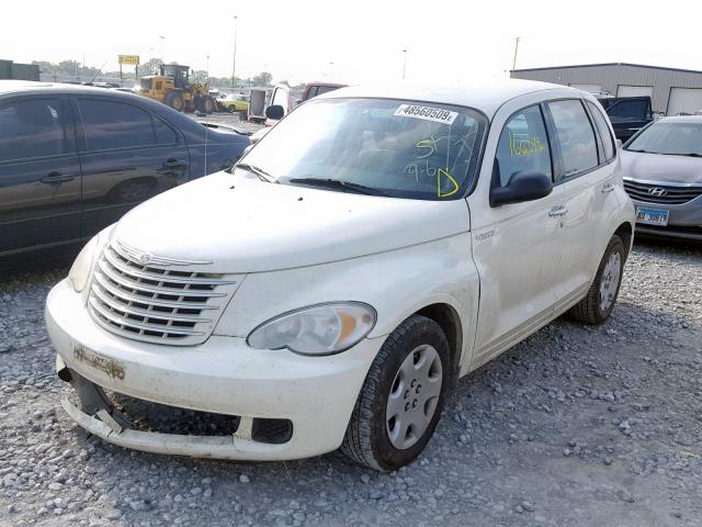 3A4FY48BX6T258967 - 2006 CHRYSLER PT CRUISER WHITE photo 2