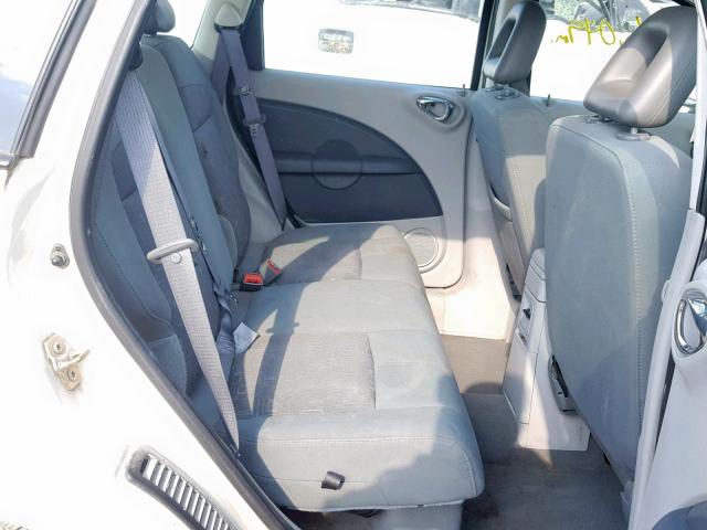 3A4FY48BX6T258967 - 2006 CHRYSLER PT CRUISER WHITE photo 6