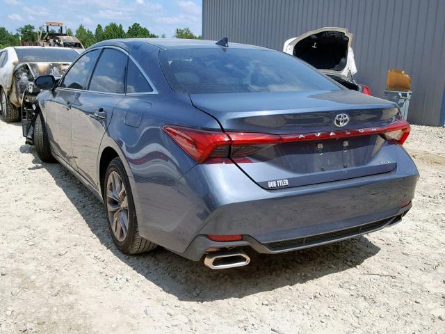 4T1BZ1FB6KU006843 - 2019 TOYOTA AVALON XLE BLUE photo 3