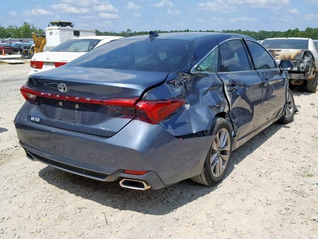 4T1BZ1FB6KU006843 - 2019 TOYOTA AVALON XLE BLUE photo 4
