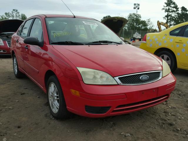 1FAFP34N76W111380 - 2006 FORD FOCUS ZX4 RED photo 1