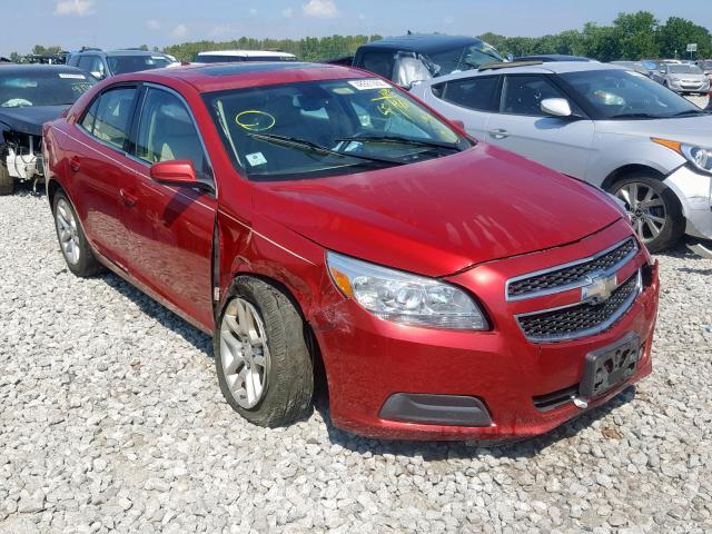 1G11D5RR4DF104185 - 2013 CHEVROLET MALIBU 1LT RED photo 1