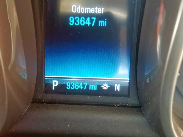 1G11D5RR4DF104185 - 2013 CHEVROLET MALIBU 1LT RED photo 8