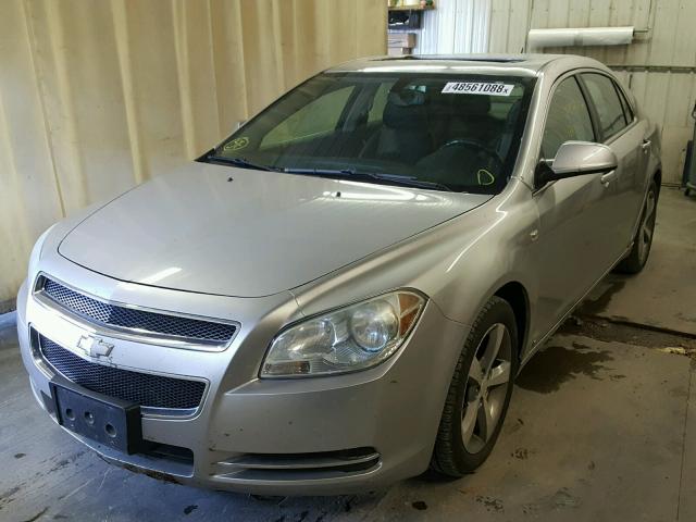 1G1ZJ57B78F179941 - 2008 CHEVROLET MALIBU 2LT SILVER photo 2