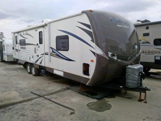 4YDT27727CB453089 - 2012 KEYSTONE OUTBACK WHITE photo 1