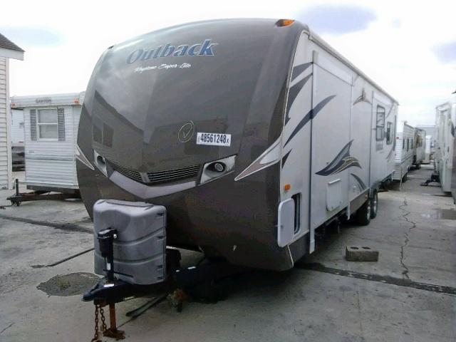 4YDT27727CB453089 - 2012 KEYSTONE OUTBACK WHITE photo 2