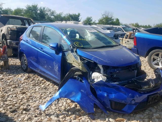 3HGGK5G52HM702452 - 2017 HONDA FIT LX GRAY photo 1