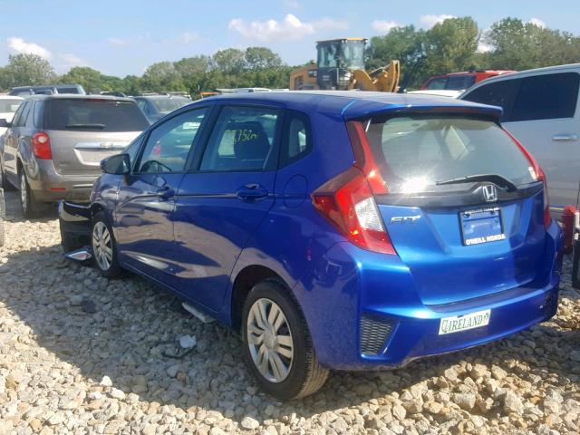 3HGGK5G52HM702452 - 2017 HONDA FIT LX GRAY photo 3