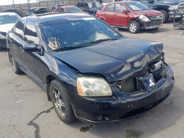 4A3AB56F16E026588 - 2006 MITSUBISHI GALANT ES BLACK photo 1