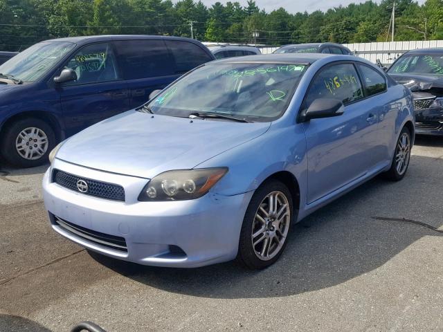 JTKDE167680269010 - 2008 TOYOTA SCION TC ლურჯი ფოტო 2