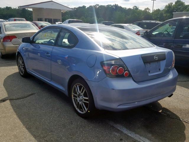 JTKDE167680269010 - 2008 TOYOTA SCION TC ლურჯი ფოტო 3