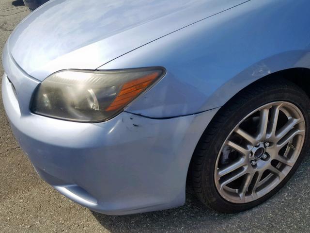 JTKDE167680269010 - 2008 TOYOTA SCION TC ლურჯი ფოტო 9
