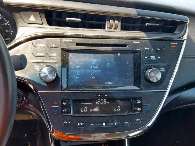 4T1BK1EB3HU250495 - 2017 TOYOTA AVALON XLE BLACK photo 9