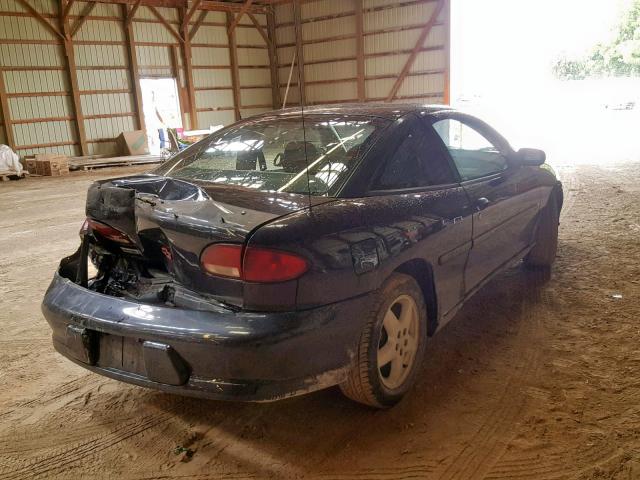 1G1JF12T4X7194560 - 1999 CHEVROLET CAVALIER Z BLACK photo 4