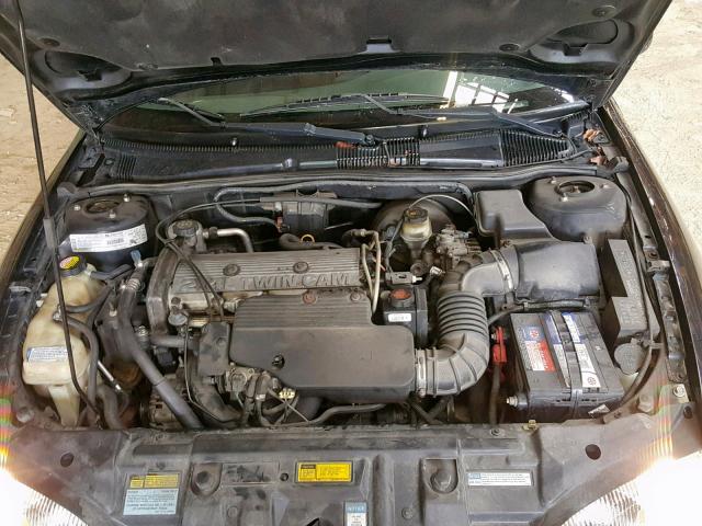 1G1JF12T4X7194560 - 1999 CHEVROLET CAVALIER Z BLACK photo 7