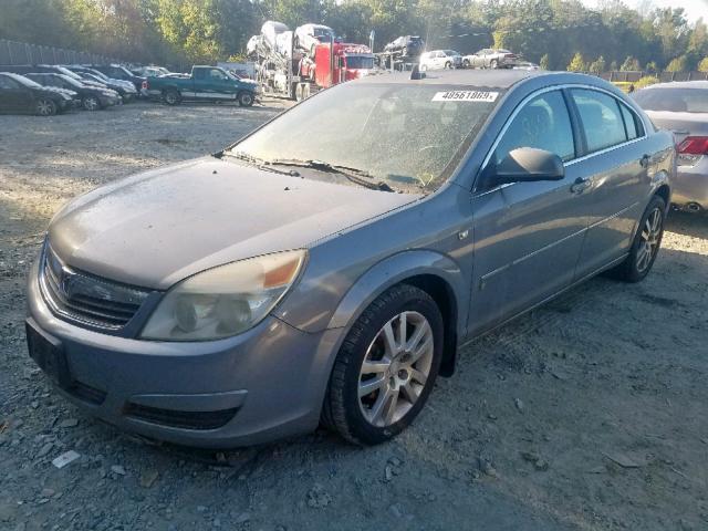 1G8ZS57N67F160157 - 2007 SATURN AURA XE SILVER photo 2