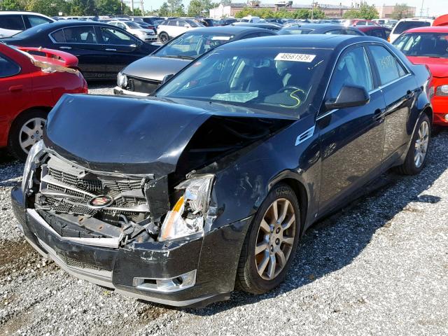 1G6DT57V480180895 - 2008 CADILLAC CTS HI FEA BLACK photo 2