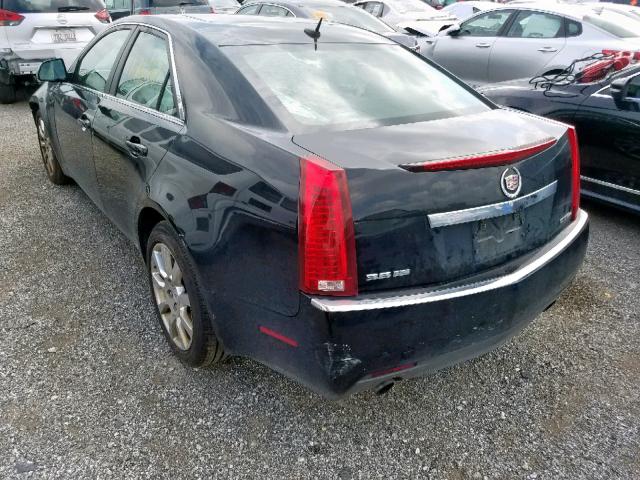 1G6DT57V480180895 - 2008 CADILLAC CTS HI FEA BLACK photo 3